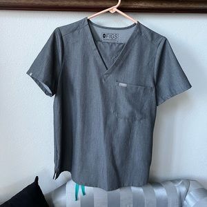 Figs Graphite grey scrub set
